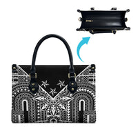 Black Philippines Sun Star Leather Bag Igorot Tribal Inspiration