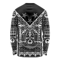 Black Philippines Sun Star Long Sleeve Shirt Igorot Tribal Inspiration