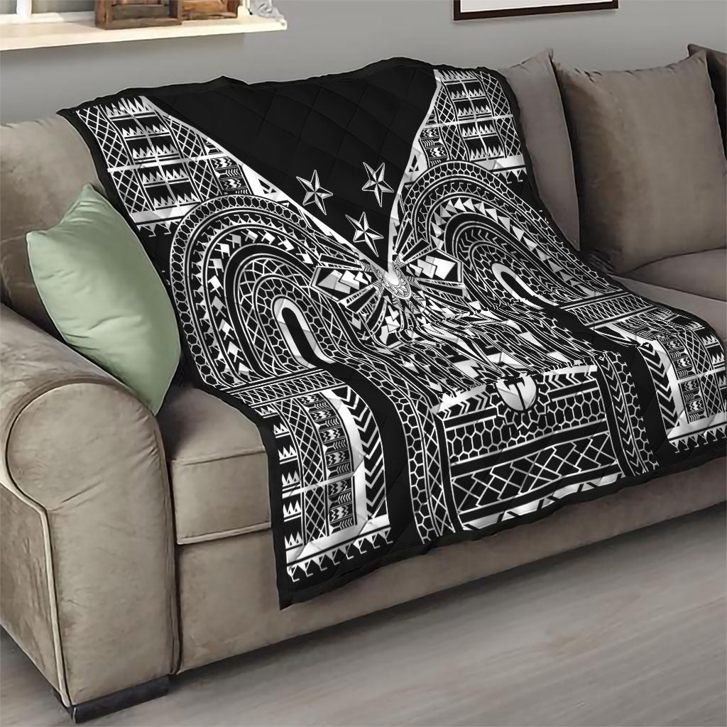 Black Philippines Sun Star Quilt Igorot Tribal Inspiration
