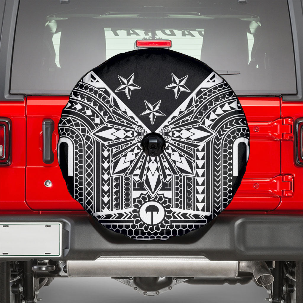 Black Philippines Sun Star Spare Tire Cover Igorot Tribal Inspiration