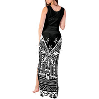 Black Philippines Sun Star Tank Maxi Dress Igorot Tribal Inspiration