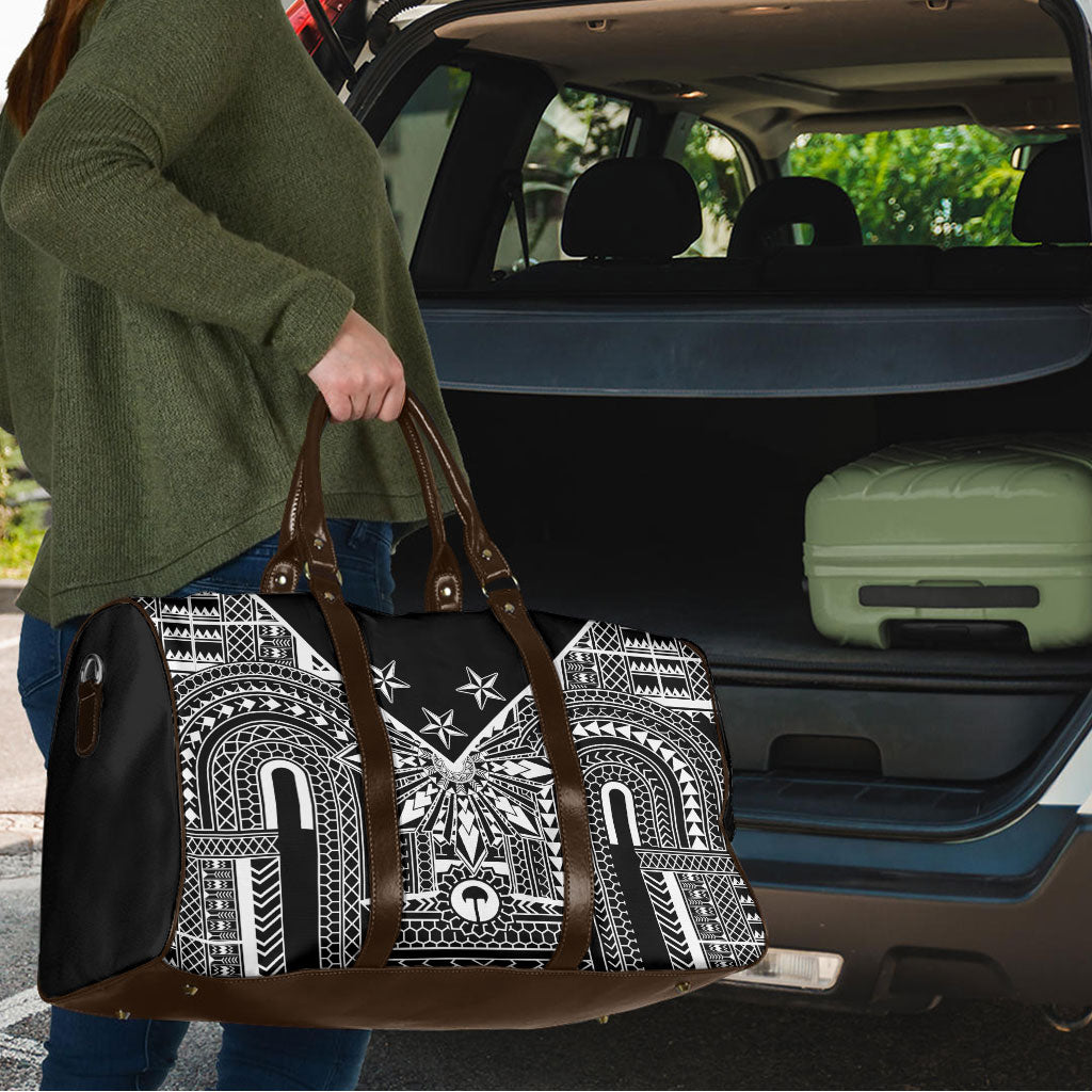 Black Philippines Sun Star Travel Bag Igorot Tribal Inspiration
