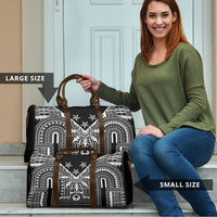 Black Philippines Sun Star Travel Bag Igorot Tribal Inspiration