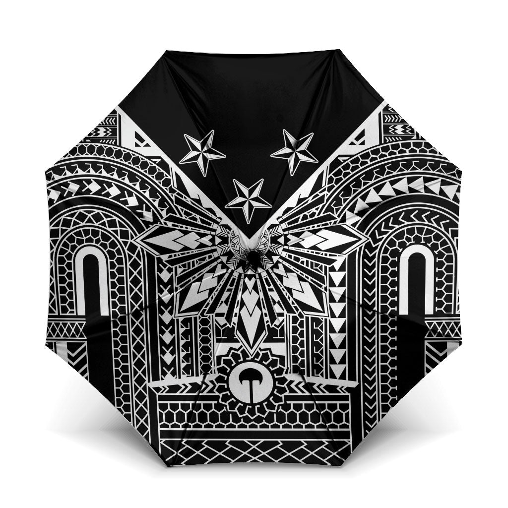Black Philippines Sun Star Umbrella Igorot Tribal Inspiration