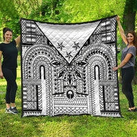 White Philippines Sun Star Quilt Igorot Tribal Inspiration