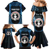 Personalized Northern Mariana Islands 78th Liberation Day Family Matching Mermaid Dress and Hawaiian Shirt LT05 - Polynesian Pride
