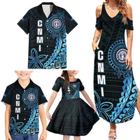 Personalized Northern Mariana Islands 78th Liberation Day Family Matching Summer Maxi Dress and Hawaiian Shirt LT05 - Polynesian Pride
