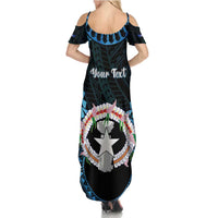 Personalized Northern Mariana Islands 78th Liberation Day Family Matching Summer Maxi Dress and Hawaiian Shirt LT05 - Polynesian Pride