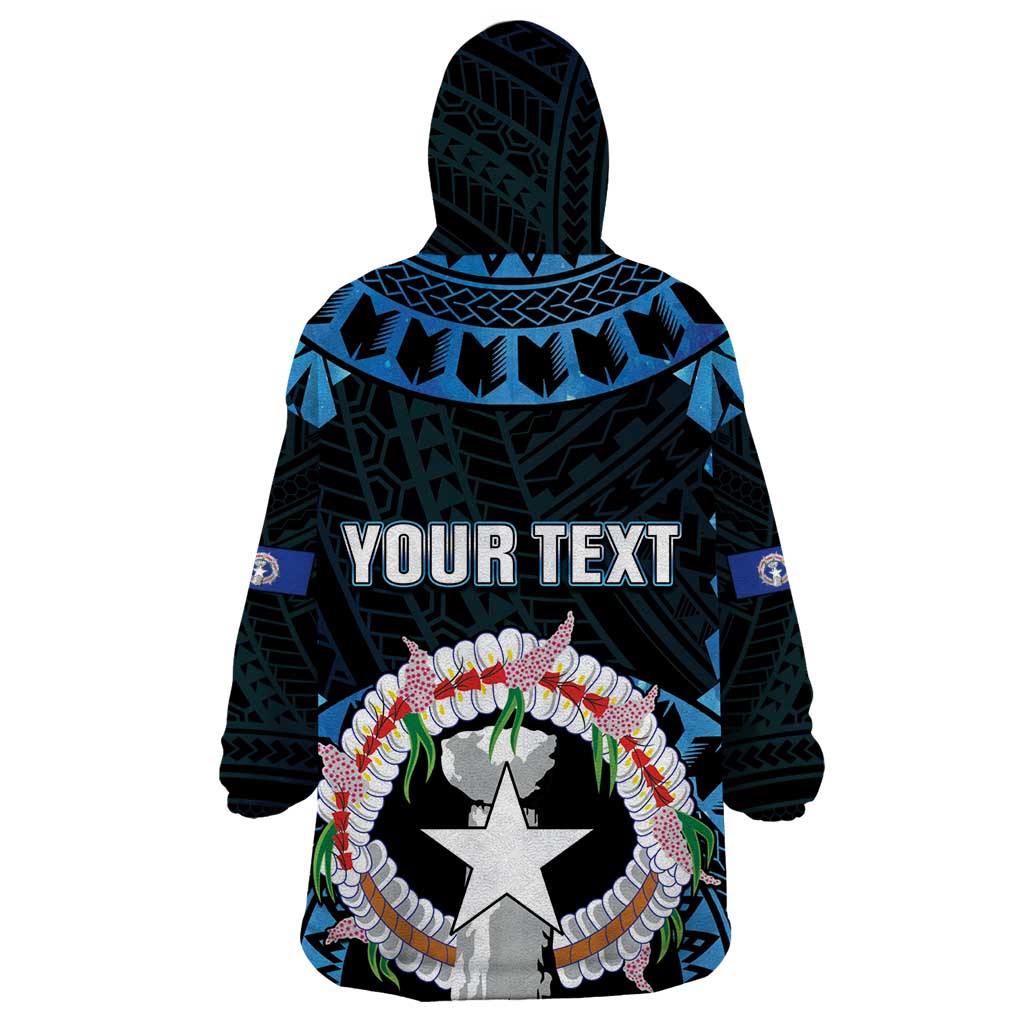 Personalized Northern Mariana Islands 78th Liberation Day Wearable Blanket Hoodie