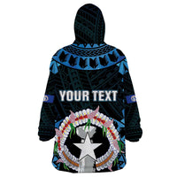 Personalized Northern Mariana Islands 78th Liberation Day Wearable Blanket Hoodie
