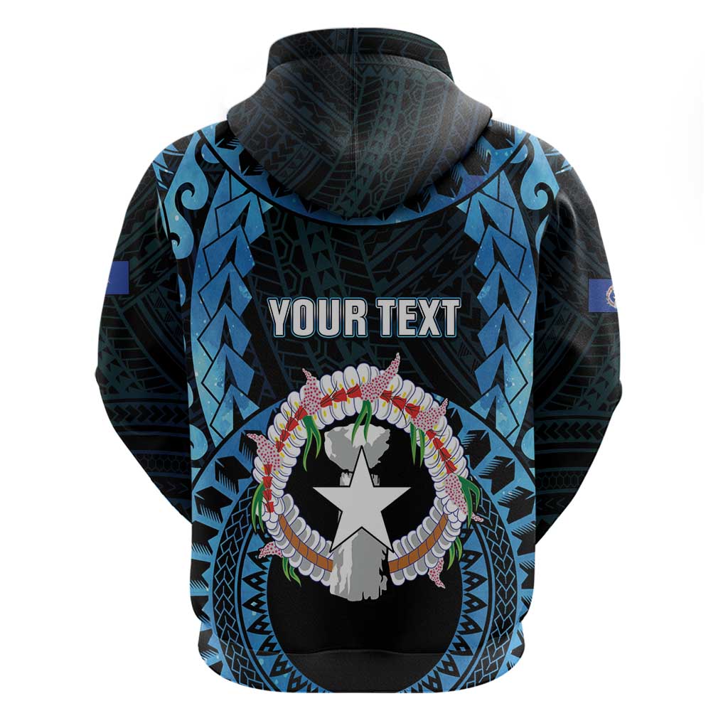 Personalized Northern Mariana Islands 78th Liberation Day Zip Hoodie LT05 - Polynesian Pride
