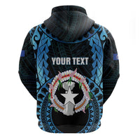 Personalized Northern Mariana Islands 78th Liberation Day Zip Hoodie LT05 - Polynesian Pride