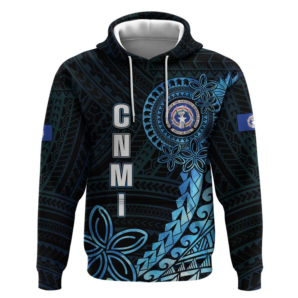 Personalized Northern Mariana Islands 78th Liberation Day Zip Hoodie LT05 Pullover Hoodie Blue - Polynesian Pride