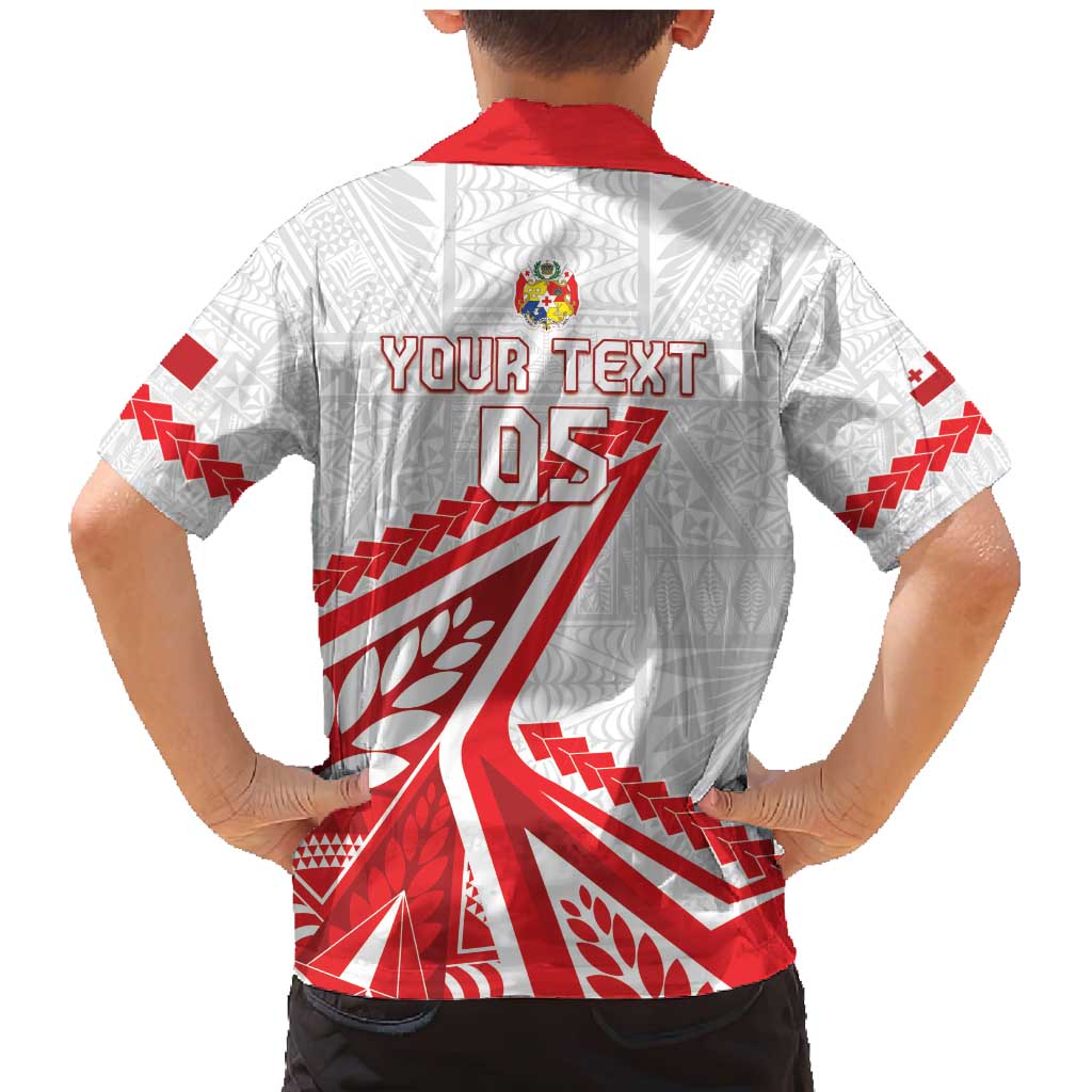 Custom Tonga Rugby 2024 Pacific Family Matching Mermaid Dress and Hawaiian Shirt Go Ikale Tahi LT05 - Polynesian Pride