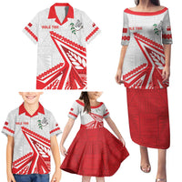 Custom Tonga Rugby 2024 Pacific Family Matching Puletasi and Hawaiian Shirt Go Ikale Tahi LT05 - Polynesian Pride