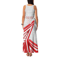 Custom Tonga Rugby 2024 Pacific Family Matching Tank Maxi Dress and Hawaiian Shirt Go Ikale Tahi LT05 - Polynesian Pride