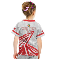 Custom Tonga Rugby 2024 Pacific Kid T Shirt Go Ikale Tahi LT05 - Polynesian Pride