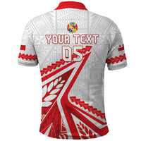 Custom Tonga Rugby 2024 Pacific Polo Shirt Go Ikale Tahi LT05 - Polynesian Pride