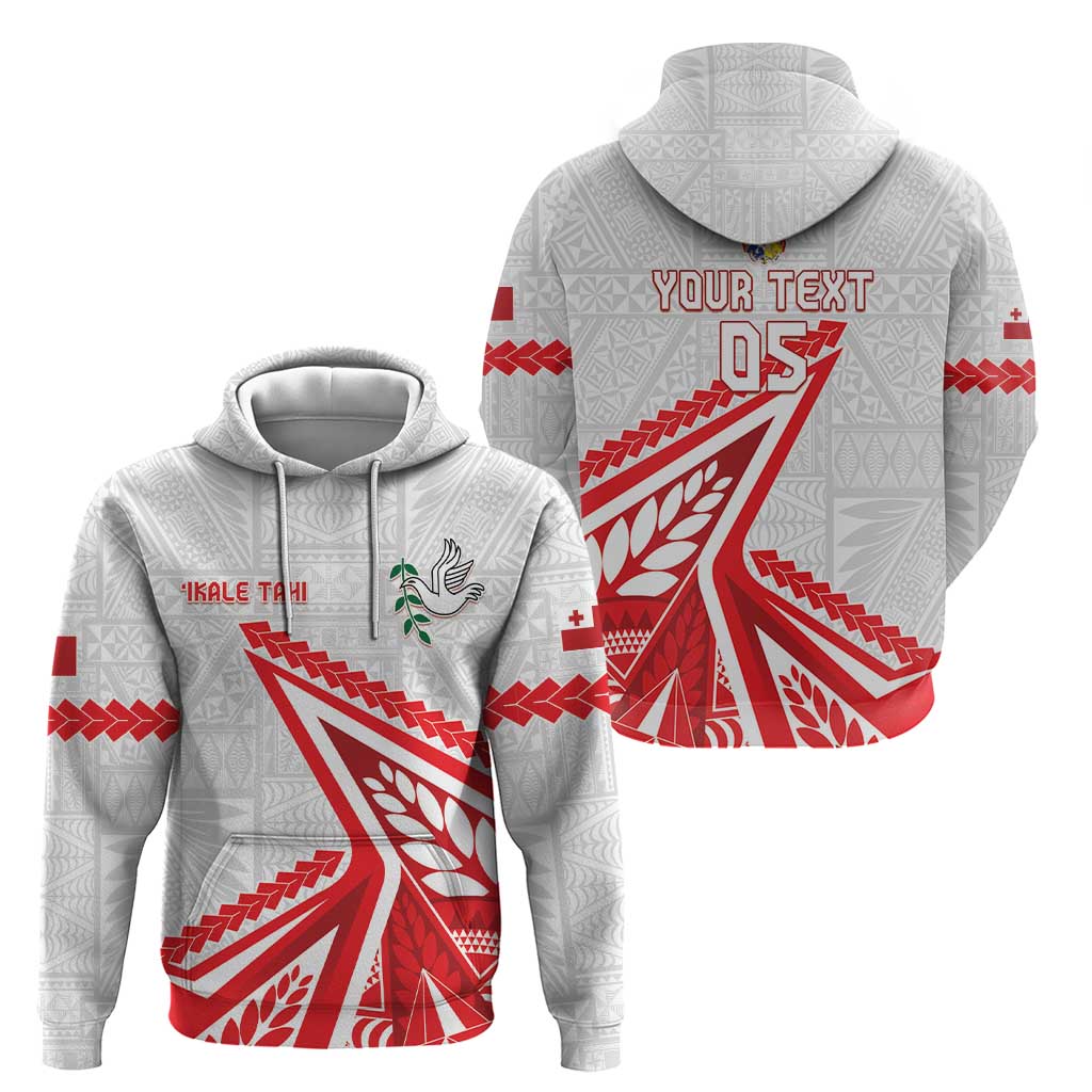 Custom Tonga Rugby 2024 Pacific Zip Hoodie Go Ikale Tahi LT05 - Polynesian Pride