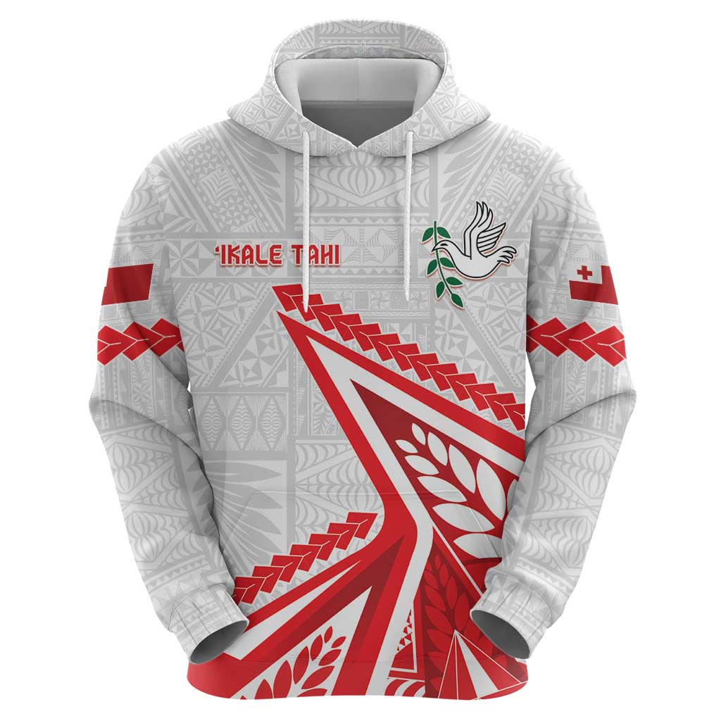 Custom Tonga Rugby 2024 Pacific Zip Hoodie Go Ikale Tahi LT05 - Polynesian Pride