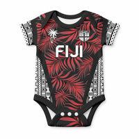 Custom Flying Fijians Rugby 2024 Pacific Baby Onesie Go Fiji