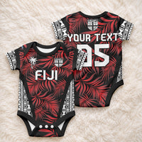 Custom Flying Fijians Rugby 2024 Pacific Baby Onesie Go Fiji