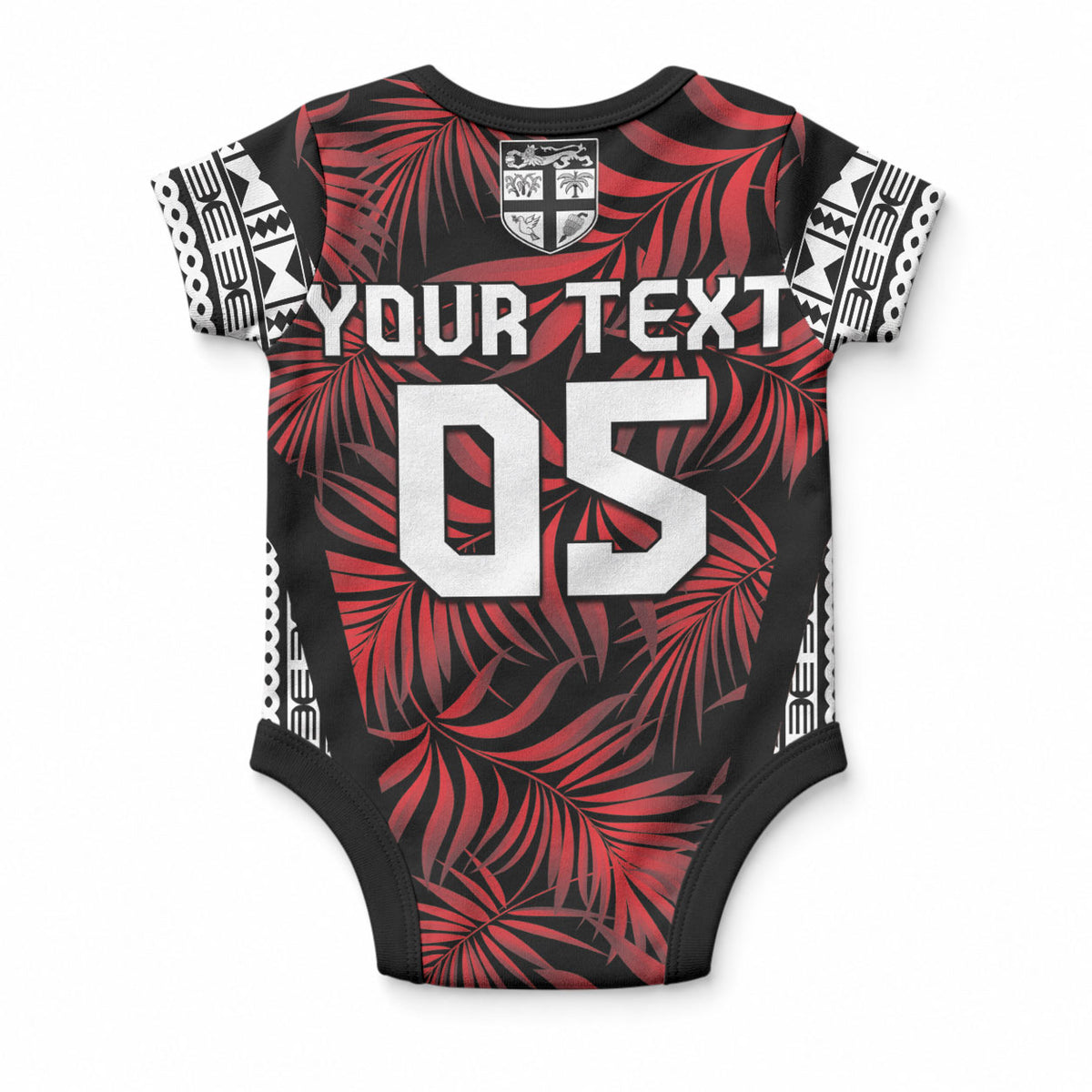 Custom Flying Fijians Rugby 2024 Pacific Baby Onesie Go Fiji