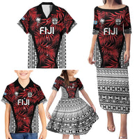Custom Flying Fijians Rugby 2024 Pacific Family Matching Puletasi and Hawaiian Shirt Go Fiji LT05 - Polynesian Pride