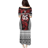 Custom Flying Fijians Rugby 2024 Pacific Family Matching Puletasi and Hawaiian Shirt Go Fiji LT05 - Polynesian Pride