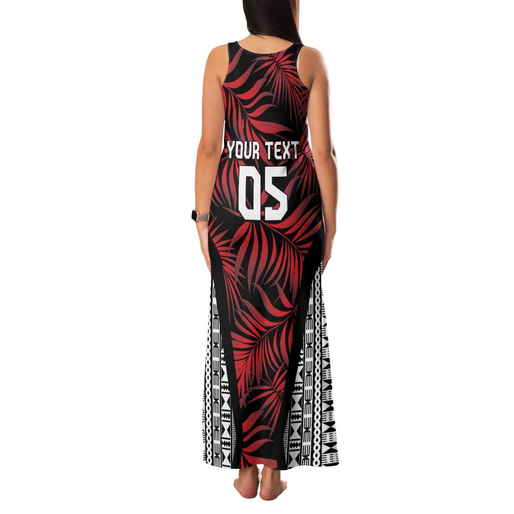 Custom Flying Fijians Rugby 2024 Pacific Family Matching Tank Maxi Dress and Hawaiian Shirt Go Fiji LT05 - Polynesian Pride