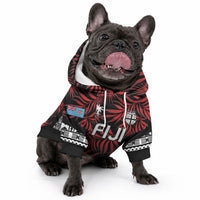 Custom Flying Fijians Rugby 2024 Pacific Pet Hoodie Go Fiji