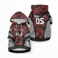 Custom Flying Fijians Rugby 2024 Pacific Pet Hoodie Go Fiji