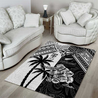 New Zealand And Fiji Rugby 2024 Area Rug Maori Kiwi With Fijian Palm Tree LT05 - Polynesian Pride