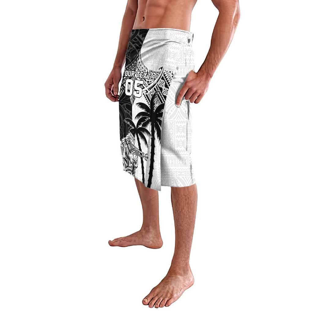 Custom New Zealand And Fiji Rugby 2024 Lavalava Maori Kiwi With Fijian Palm Tree LT05 - Polynesian Pride
