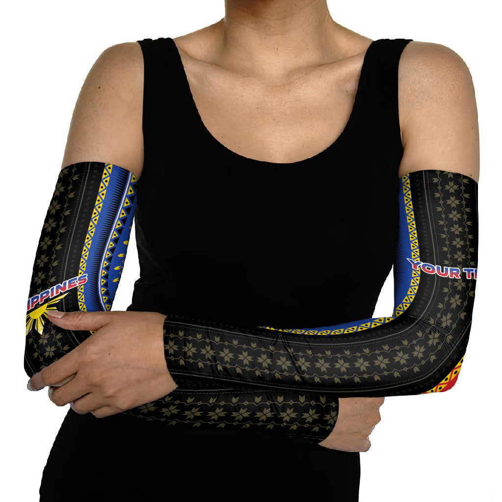 Personalised Philippines Filipinos Arm Sleeves Igorot Tribal Inspiration Pattern Style LT05 - Polynesian Pride