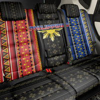 Philippines Filipinos Back Car Seat Cover Igorot Tribal Inspiration Pattern Style LT05 - Polynesian Pride