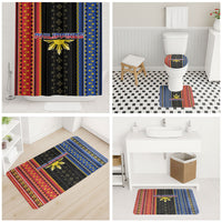 Philippines Filipinos Bathroom Set Igorot Tribal Inspiration Pattern Style LT05 - Polynesian Pride