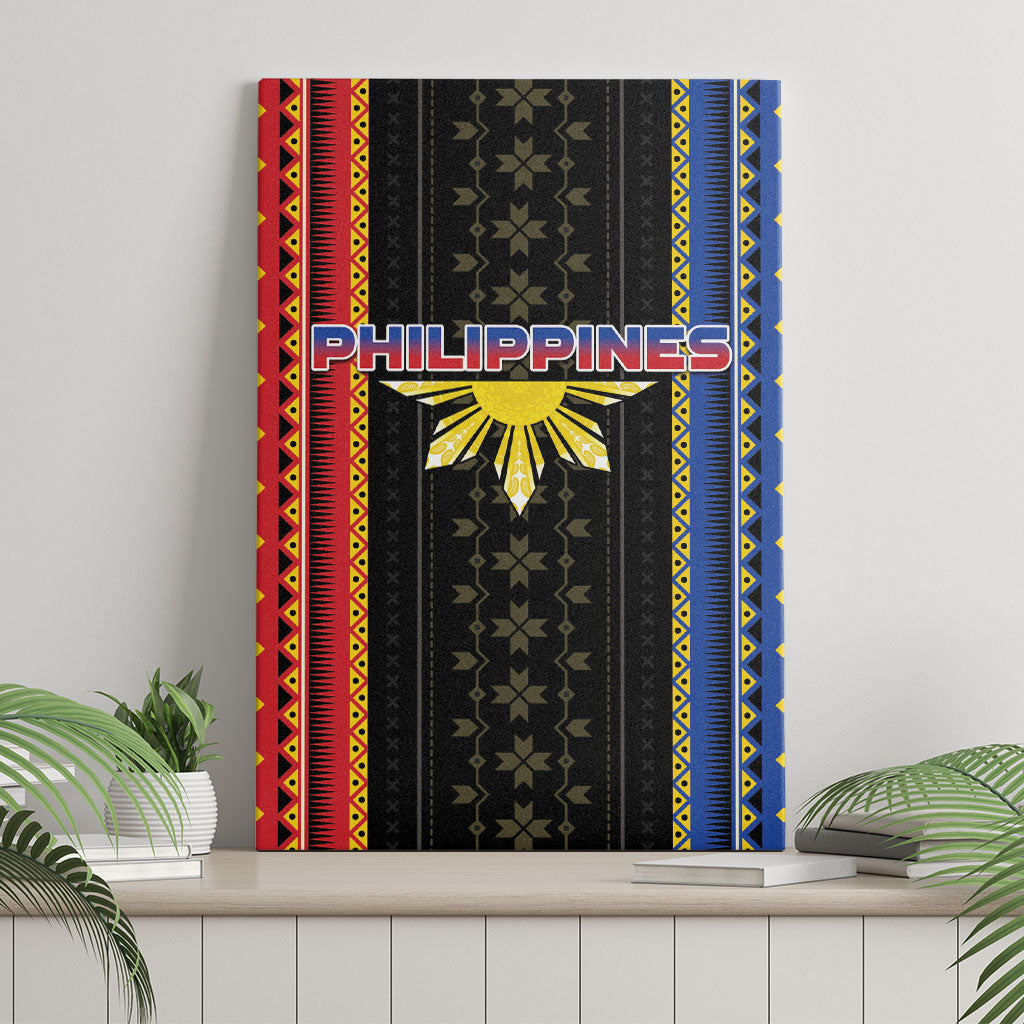 Philippines Filipinos Canvas Wall Art Igorot Tribal Inspiration Pattern Style LT05 - Polynesian Pride