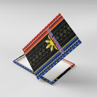 Philippines Filipinos Canvas Wall Art Igorot Tribal Inspiration Pattern Style LT05 With Frame Black - Polynesian Pride