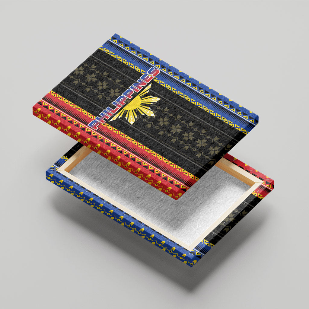Philippines Filipinos Canvas Wall Art Igorot Tribal Inspiration Pattern Style LT05 - Polynesian Pride
