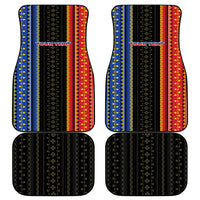 Personalised Philippines Filipinos Car Mats Igorot Tribal Inspiration Pattern Style LT05 - Polynesian Pride