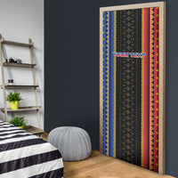 Personalised Philippines Filipinos Door Cover Igorot Tribal Inspiration Pattern Style LT05 - Polynesian Pride