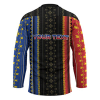 Personalised Philippines Filipinos Hockey Jersey Igorot Tribal Inspiration Pattern Style LT05 - Polynesian Pride