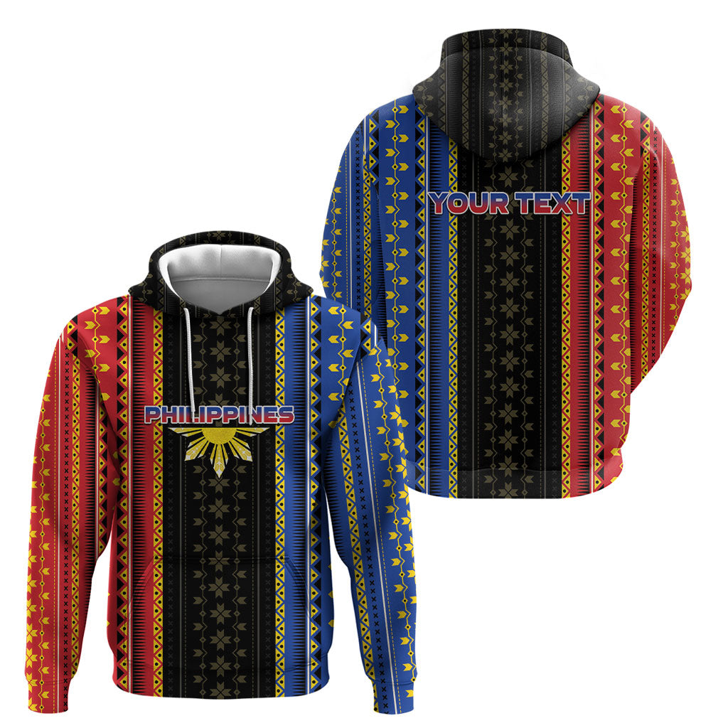 Personalised Philippines Filipinos Hoodie Igorot Tribal Inspiration Pattern Style LT05 - Polynesian Pride