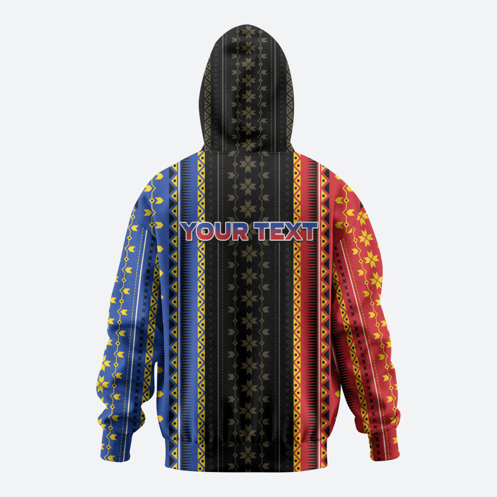 Personalised Philippines Filipinos Hoodie Igorot Tribal Inspiration Pattern Style LT05 - Polynesian Pride