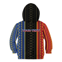Personalised Philippines Filipinos Kid Hoodie Igorot Tribal Inspiration Pattern Style LT05 - Polynesian Pride
