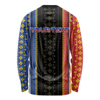 Personalised Philippines Filipinos Long Sleeve Shirt Igorot Tribal Inspiration Pattern Style LT05 - Polynesian Pride