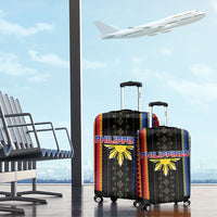 Philippines Filipinos Luggage Cover Igorot Tribal Inspiration Pattern Style LT05 - Polynesian Pride