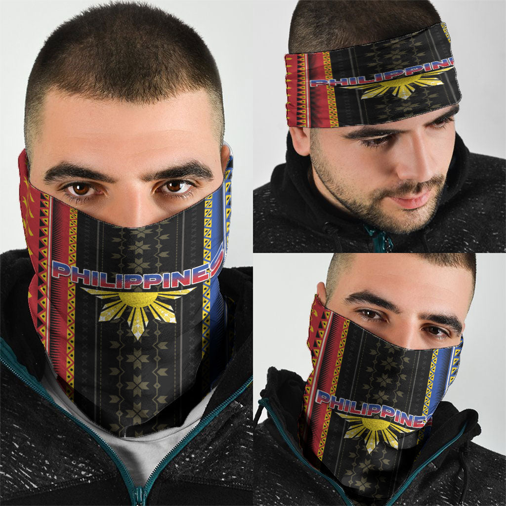 Philippines Filipinos Neck Gaiter Igorot Tribal Inspiration Pattern Style LT05 - Polynesian Pride