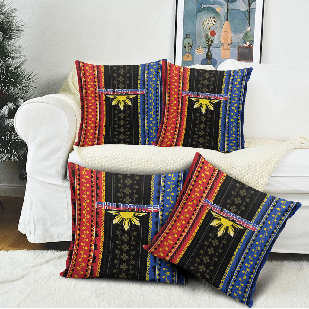 Philippines Filipinos Pillow Cover Igorot Tribal Inspiration Pattern Style LT05 - Polynesian Pride